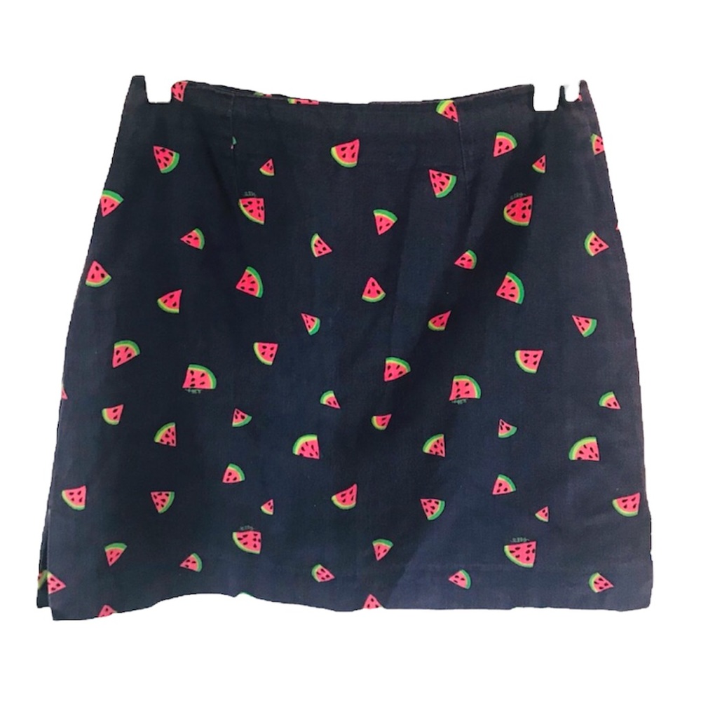 Lilly Pulitzer Watermelon Print Mini Skirt 8
